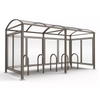 Medium Vaulted Polycarbonate Roof Shelter