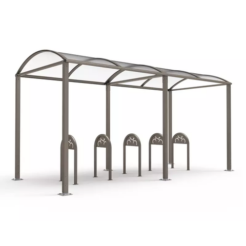 Medium Vaulted Polycarbonate Roof Shelter