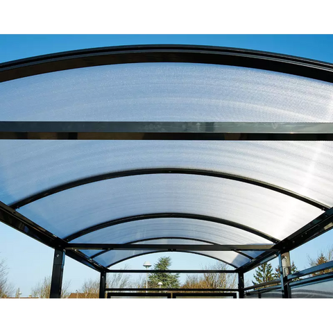 Medium Vaulted Polycarbonate Roof Shelter