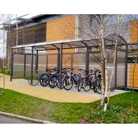 Medium Vaulted Polycarbonate Roof Shelter