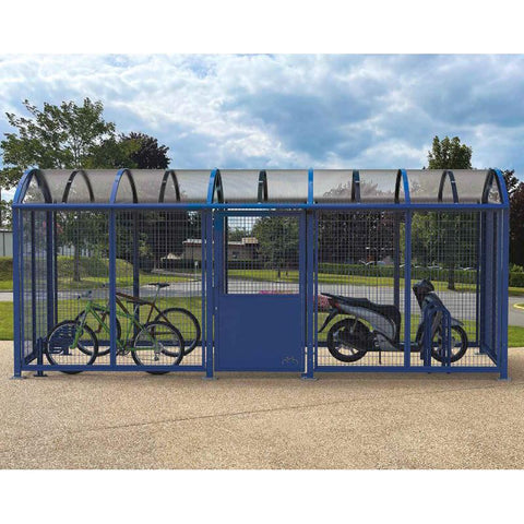 XLarge Vaulted Secure Cycle & Motor Shelter
