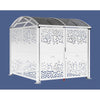 Large Vaulted Steel Secure Cycle & Motor Shelter