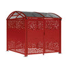 Large Vaulted Steel Secure Cycle & Motor Shelter