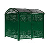 Large Vaulted Steel Secure Cycle & Motor Shelter