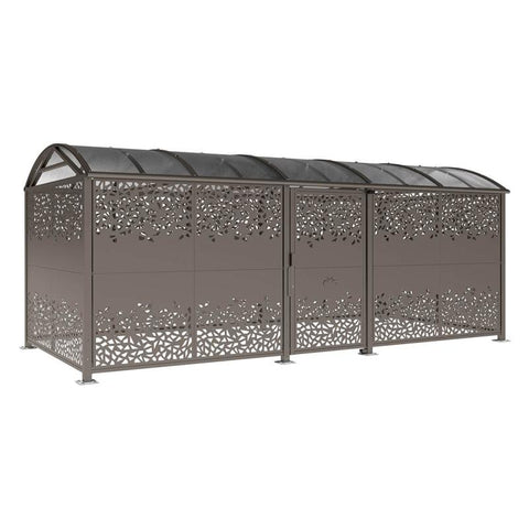 XLarge Vaulted Steel Secure Cycle & Motor Shelter