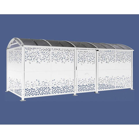 XLarge Vaulted Steel Secure Cycle & Motor Shelter