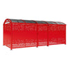 XLarge Vaulted Steel Secure Cycle & Motor Shelter