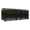 XLarge Vaulted Steel Secure Cycle & Motor Shelter