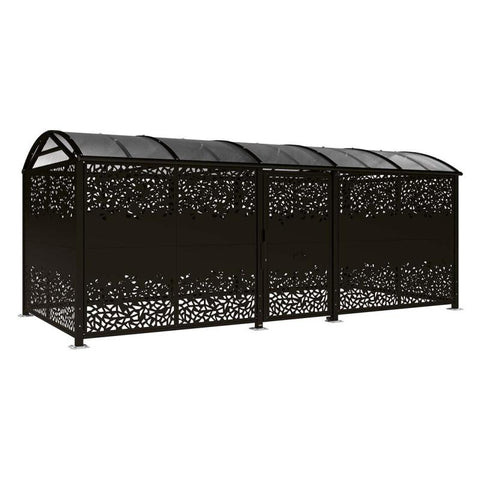 XLarge Vaulted Steel Secure Cycle & Motor Shelter