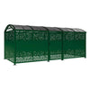 XLarge Vaulted Steel Secure Cycle & Motor Shelter