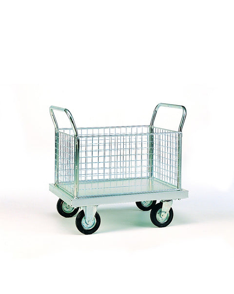 Zinc Plated Platform Truck