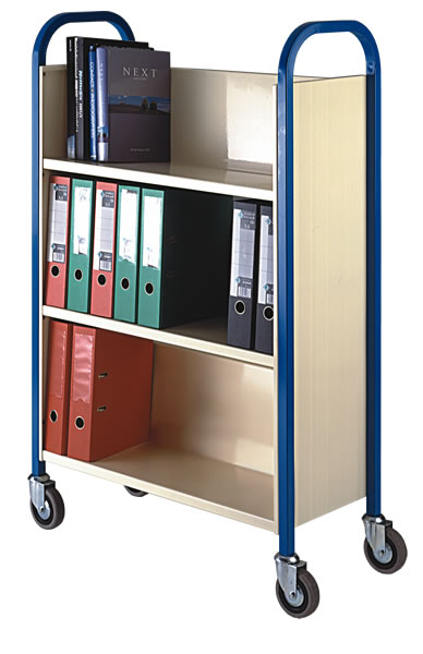 Book Trolleys Available Single or Double Sided