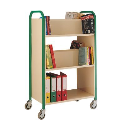 Book Trolleys Available Single or Double Sided
