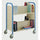 Single Sided Book Trolley