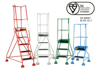 Classic Colour British Standards Domed Feet Safety Steps