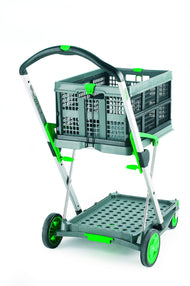 Clever Folding Trolley with Folding Boxes