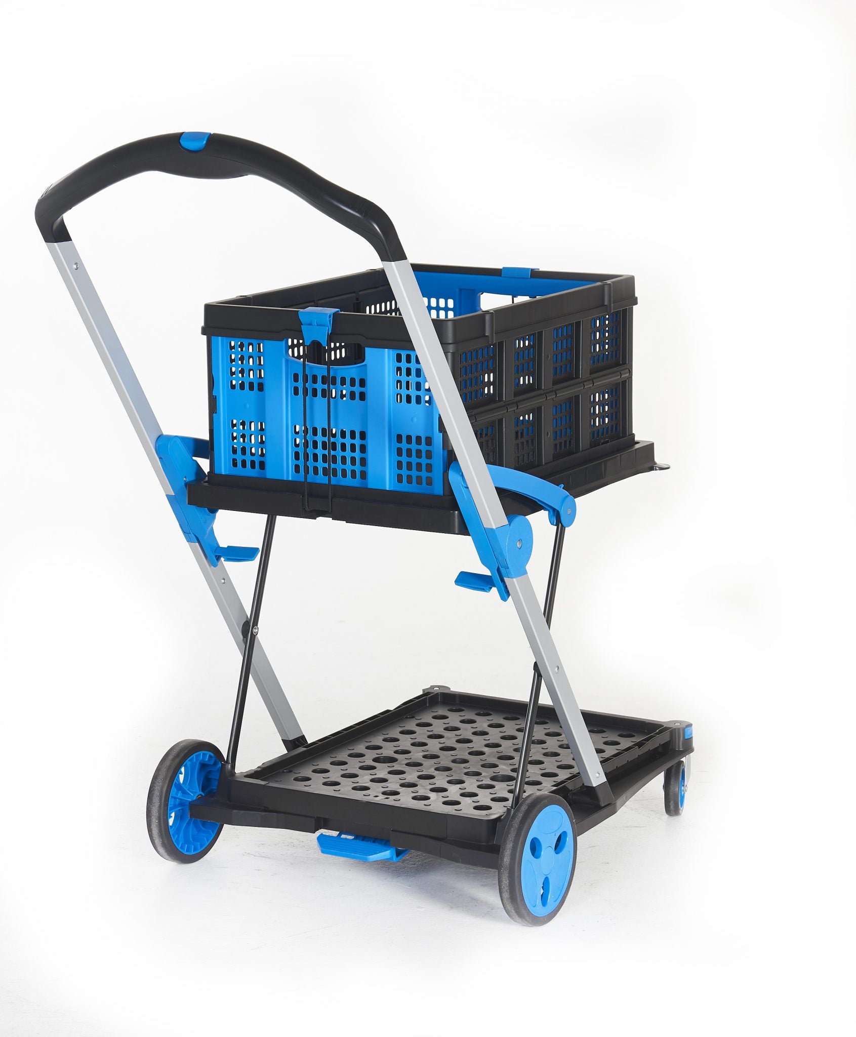 Clever Folding Trolley with Folding Box - Jaydee Living