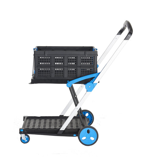 Clever Folding Trolley with Folding Box