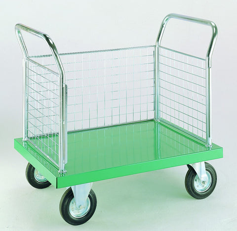 Powder Coated Steel Platform Trucks