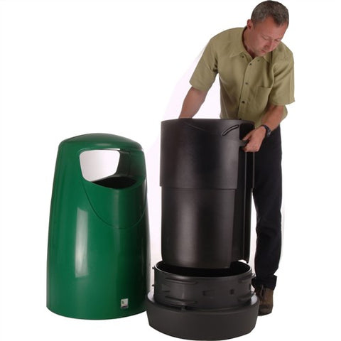 Consort Freestanding Litter Bin - 100 Litre