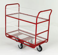 Distribution Trolley with Optional Hook on Basket
