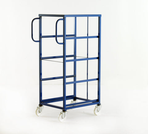 Mobile Tray Rack Complete with Box Trays