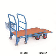 Wooden Platform Stock Trolley