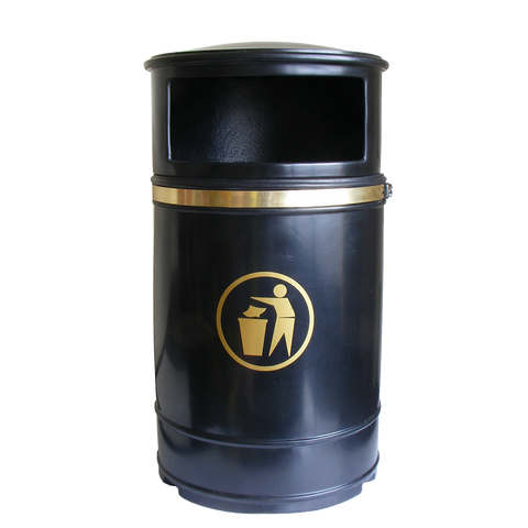 Outdoor Mountable Litter Bin - 40 Litre