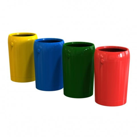 Metro Round Open Top Litter Bin - 85 Litre