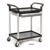 Proplaz Shelf Trolley with Steel Drawers