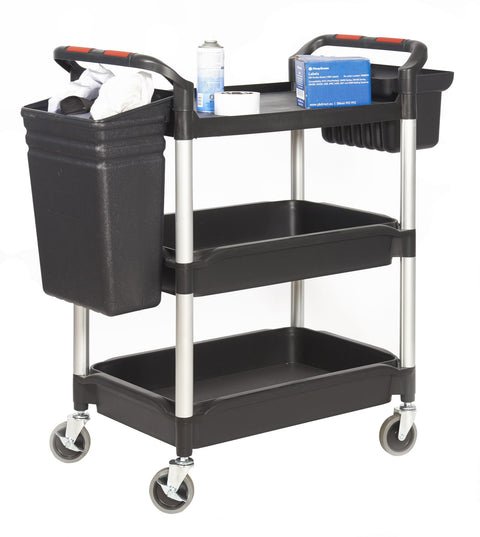 Proplaz Plus Trolley with Deep Shelves
