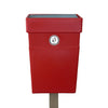 Regent Post Mountable Litter Bin - 50 Litre
