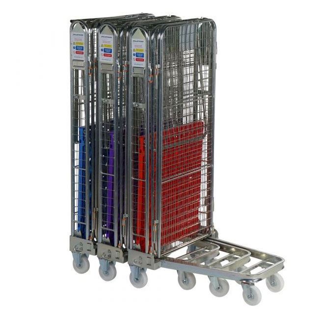 Plastic Base Nestable Roll Containers - Jaydee Living