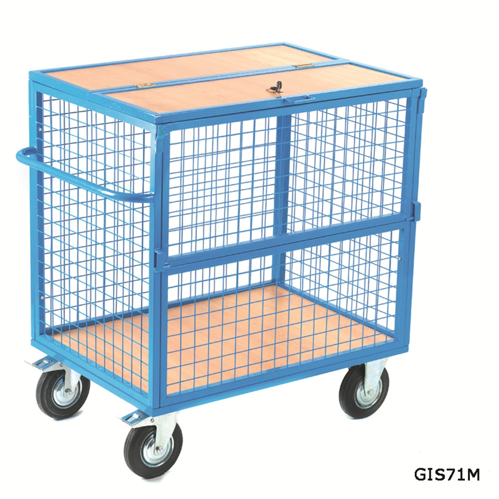 Security Trolleys with Lockable Lid - Jaydee Living