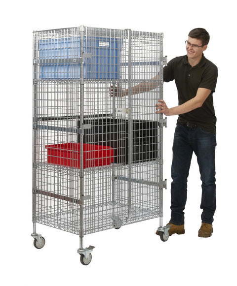 Wire Shelf Security Cage