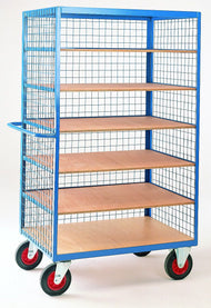 Shelf Truck with Mesh Superstructure