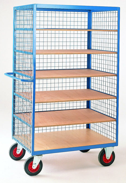 Shelf Truck with Mesh Superstructure