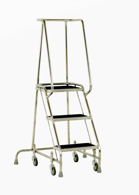 Stainless Steel Safety Steps Available in 3 Step Options