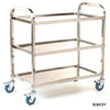 Stainless Steel Shelf Trolley in 2 Options
