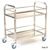 Stainless Steel Shelf Trolley in 2 Options