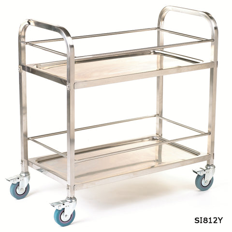 Stainless Steel Shelf Trolley in 2 Options