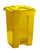 60 Litre Yellow Clinical Waste Pedal Bin