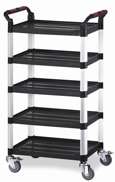 Transport Cart Trolley Available with 4 or 5 Shelves