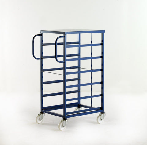 Mobile Tray Racks with Euro Container Box Trays