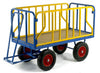 Turntable Trailer with Tubular Supports