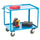 Two Tier Shelf Trolley
