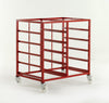 Versatile Mobile Tray Rack with Trays