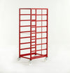 Versatile Mobile Tray Rack with Trays