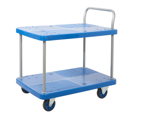 Proplaz Blue Platform Trolley