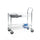 Chrome Plated Wire Tray Trolley